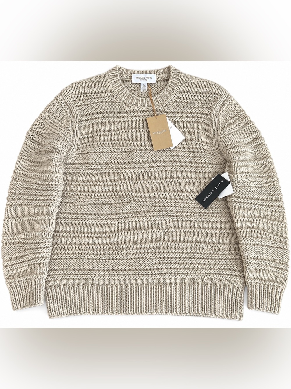 Net A Porter Michael Kors Collection Sweater Chunky Knit M NWT
